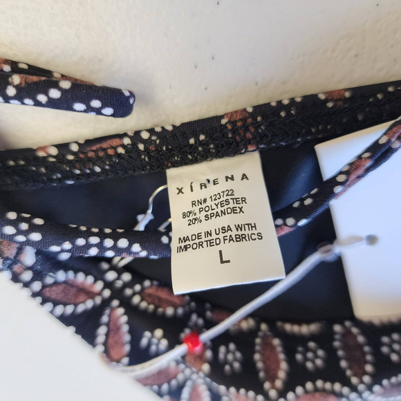 Xirena Sima Swim Bikini Bottom-Black Pebble Size Large NWT - Picture 3 of 6